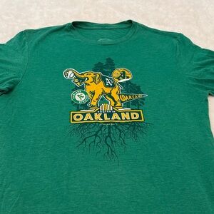 Green Oakland Graphic T-Shirt